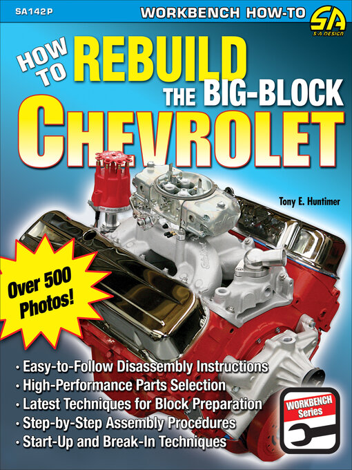 Title details for How to Rebuild the Big-Block Chevrolet by Tony Huntimer - Available